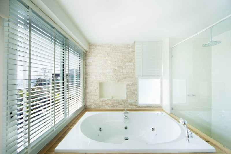 Modern Bathroom with Refinished Tub